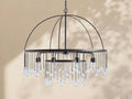 Aubrey Crystal Ball Round Chandelier 5 Light / 8 Light - lampmodern