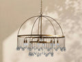 Aubrey Crystal Ball Round Chandelier 5 Light / 8 Light - lampmodern