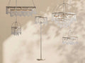 Aubrey Crystal Ball Round Chandelier 5 Light / 8 Light - lampmodern