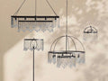 Aubrey Crystal Ball Round Chandelier 5 Light / 8 Light - lampmodern