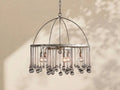 Aubrey Crystal Ball Round Chandelier 5 Light / 8 Light - lampmodern