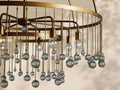 Aubrey Crystal Ball Round Chandelier 5 Light / 8 Light - lampmodern