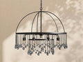 Aubrey Crystal Ball Round Chandelier 5 Light / 8 Light - lampmodern