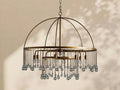 Aubrey Crystal Ball Round Chandelier 5 Light / 8 Light - lampmodern