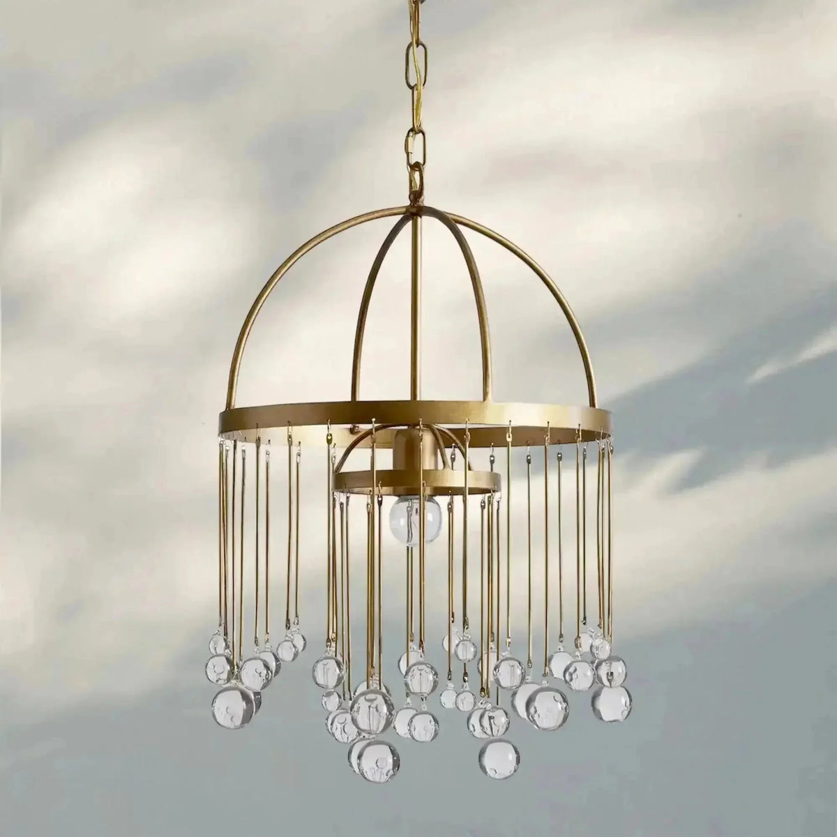 Aubrey Modern Crystal Ball Pendant Lamp - lampmodern