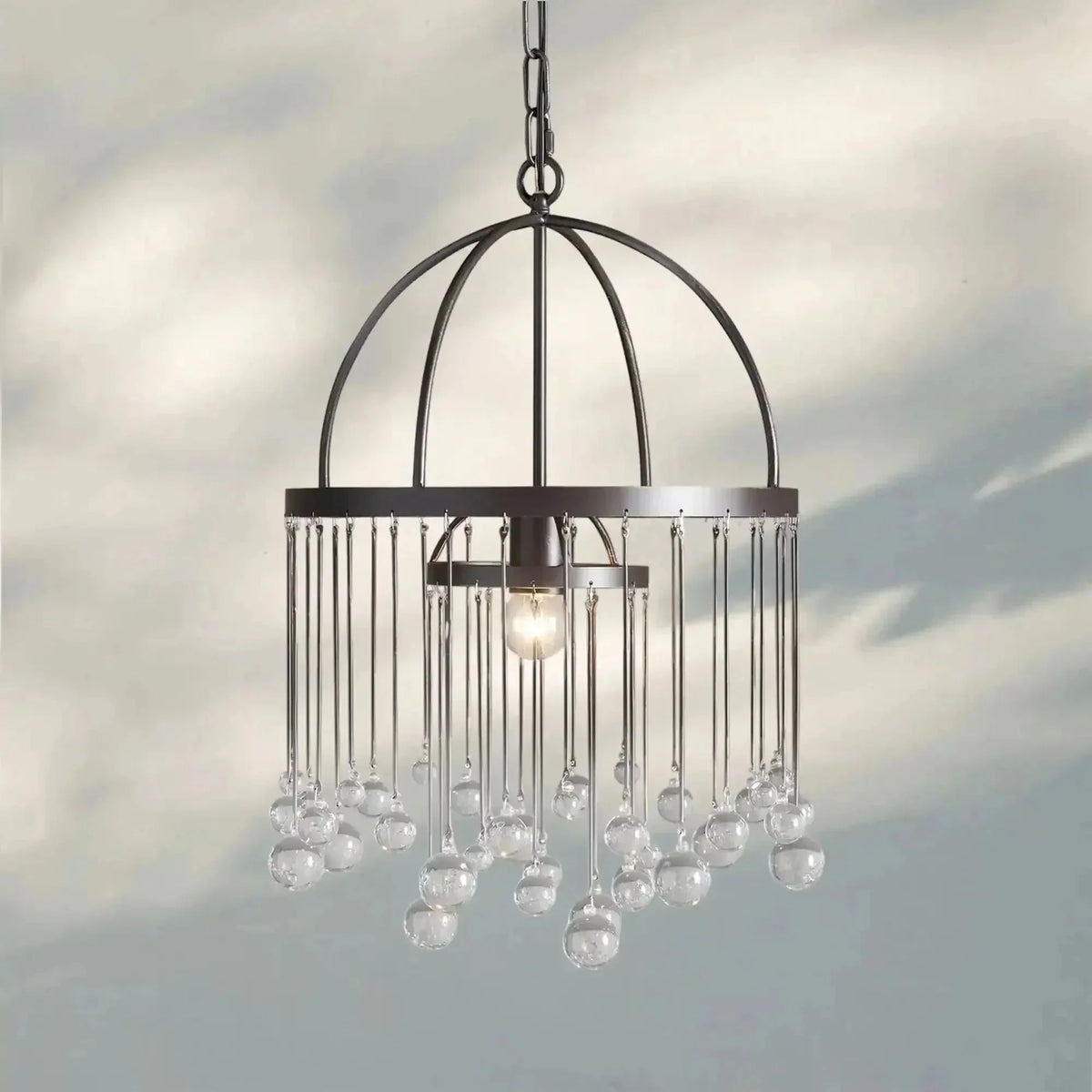 Aubrey Modern Crystal Ball Pendant Lamp - lampmodern
