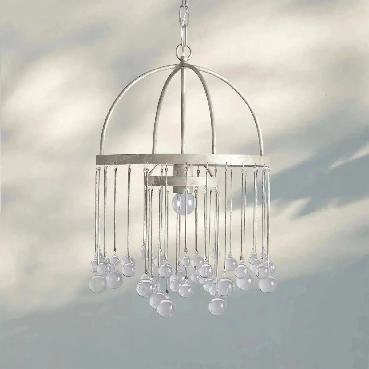 Aubrey Modern Crystal Ball Pendant Lamp - lampmodern