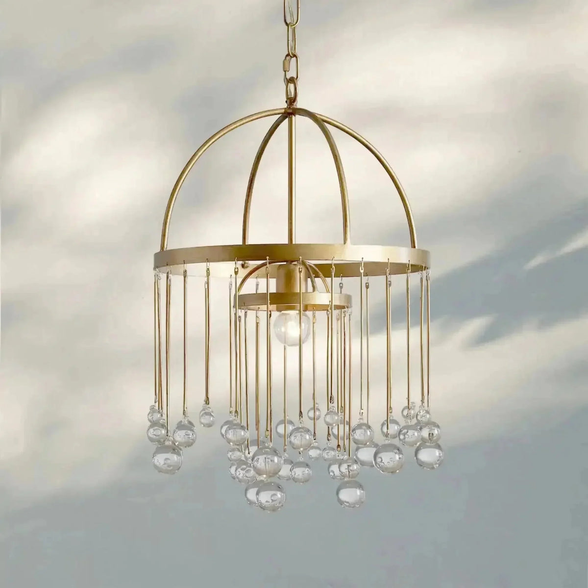 Aubrey Modern Crystal Ball Pendant Lamp - lampmodern