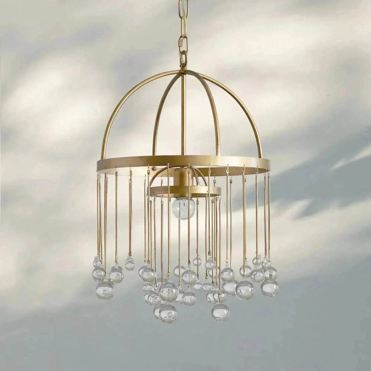 Aubrey Modern Crystal Ball Pendant Lamp - lampmodern