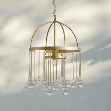 Aubrey Modern Crystal Ball Pendant Lamp - lampmodern
