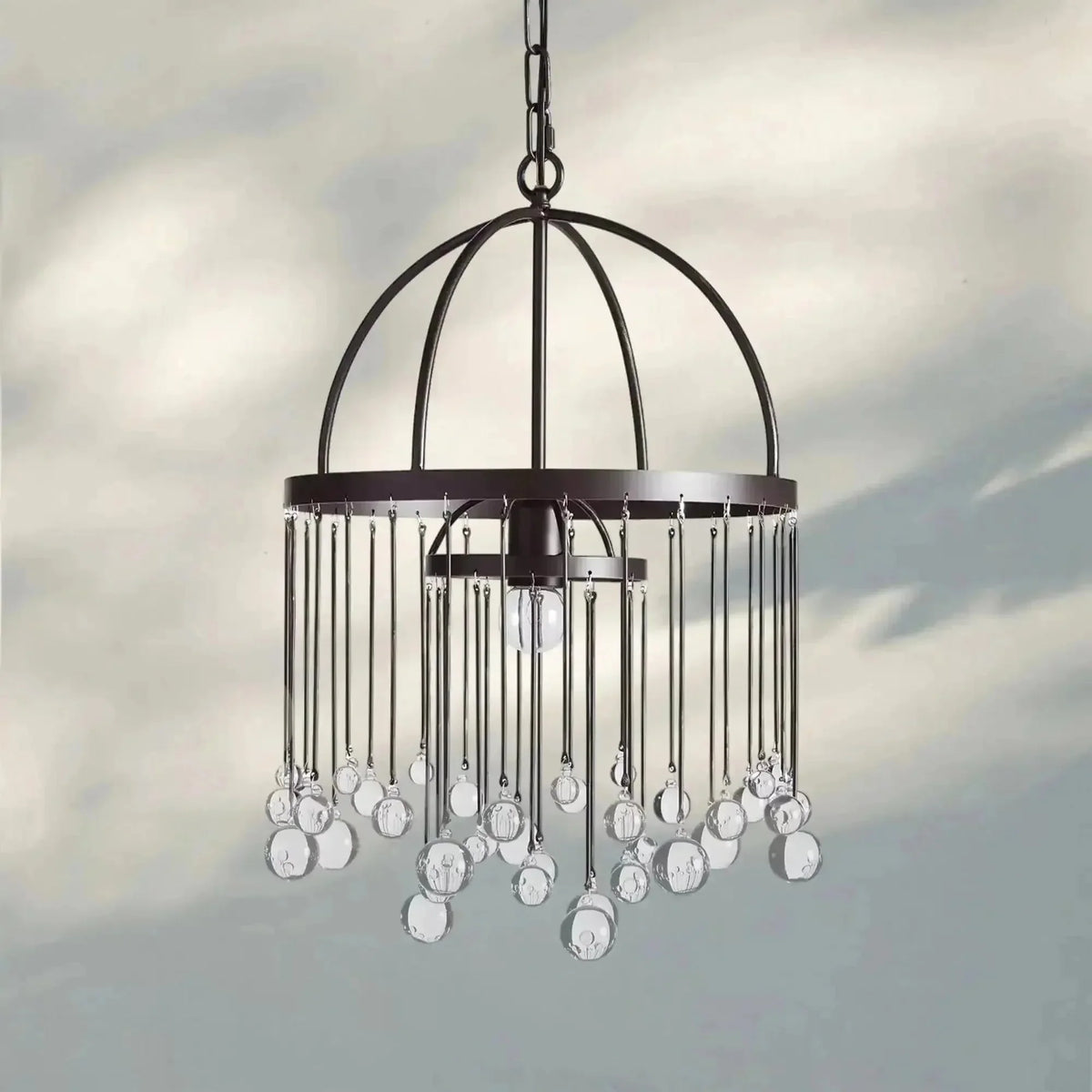 Aubrey Modern Crystal Ball Pendant Lamp - lampmodern