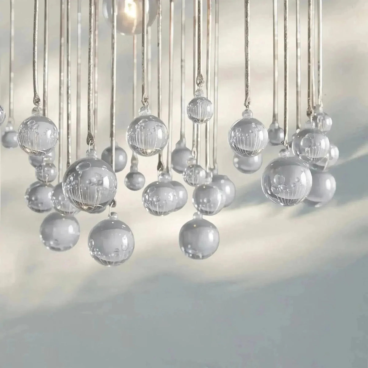 Aubrey Modern Crystal Ball Pendant Lamp - lampmodern