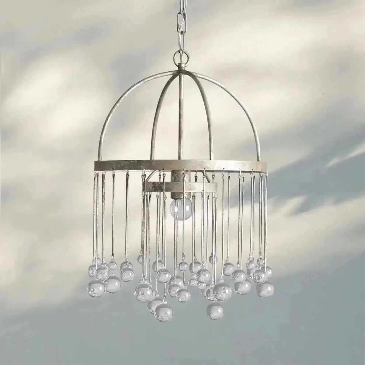 Aubrey Modern Crystal Ball Pendant Lamp - lampmodern