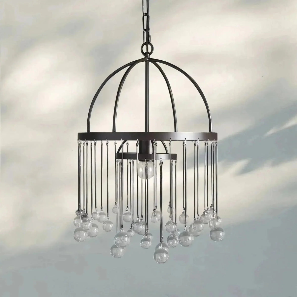 Aubrey Modern Crystal Ball Pendant Lamp - lampmodern