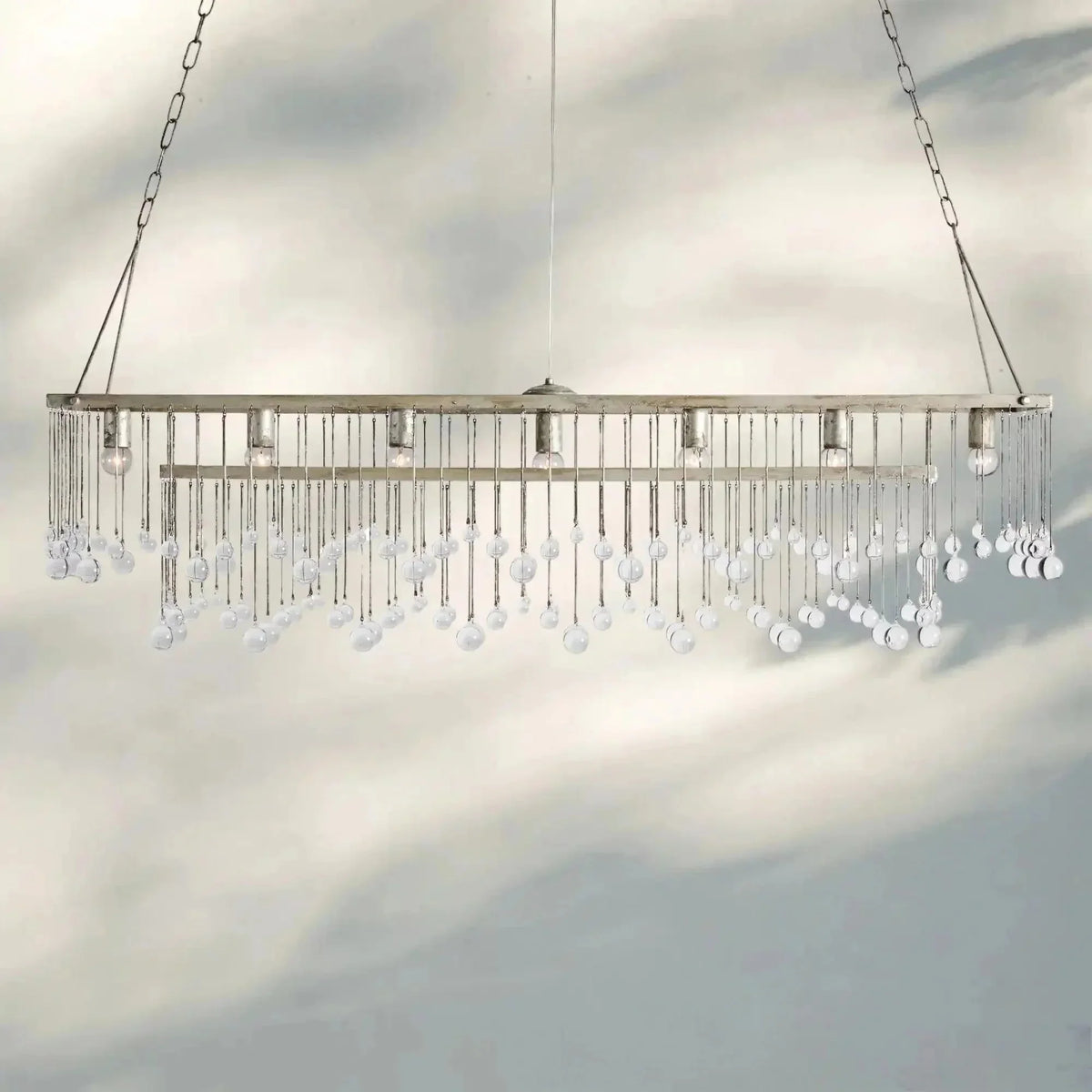 Aubrey Rectangular Chandelier 47''60'' - lampmodern