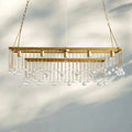 Aubrey Rectangular Chandelier 47''60'' - lampmodern