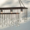 Aubrey Rectangular Chandelier 47''60'' - lampmodern