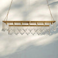 Aubrey Rectangular Chandelier 47''60'' - lampmodern