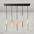 Audaben Alabaster Linear Chandelier 54