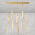 Audaben Alabaster Linear Chandelier 54