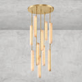 Audaben Alabaster Round Chandelier 24