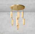 Audaben Alabaster Round Chandelier 24
