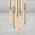 Audaben Alabaster Round Chandelier 24
