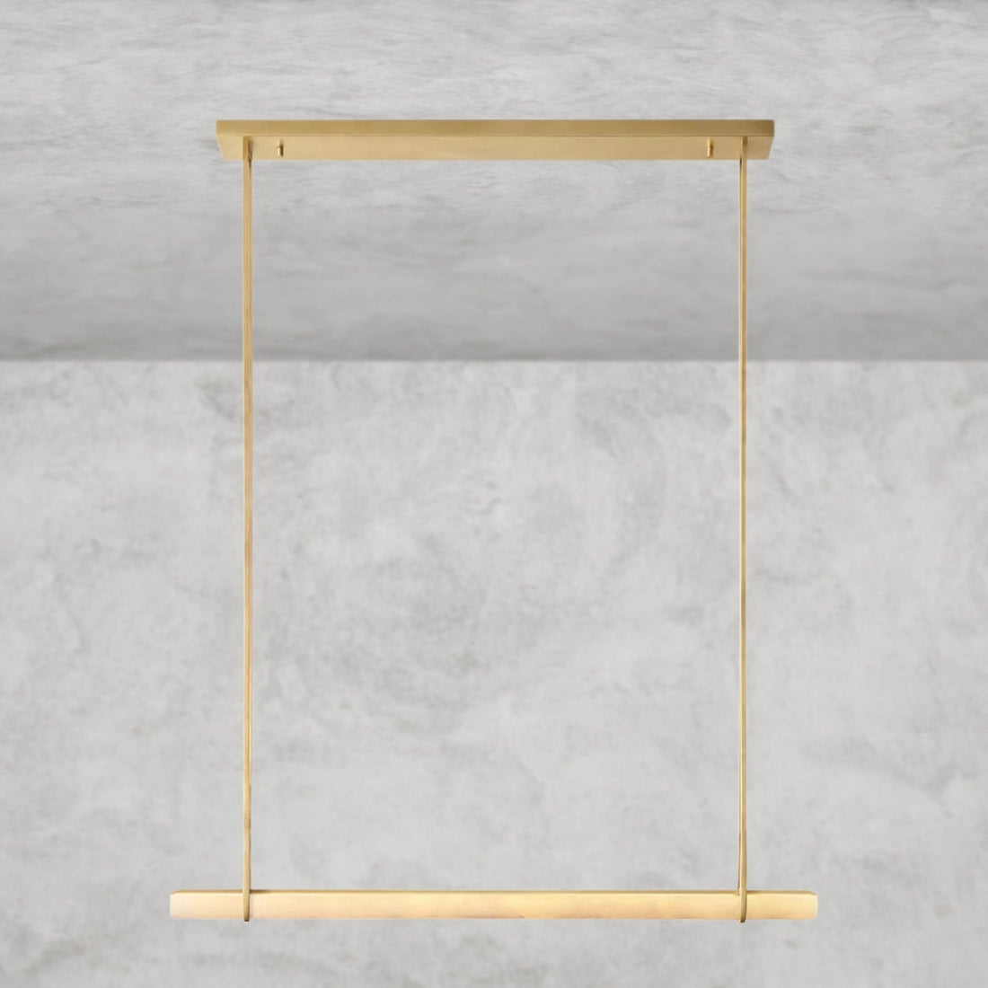 Audaben Alabaster Single Bar Linear Chandelier - lampmodern