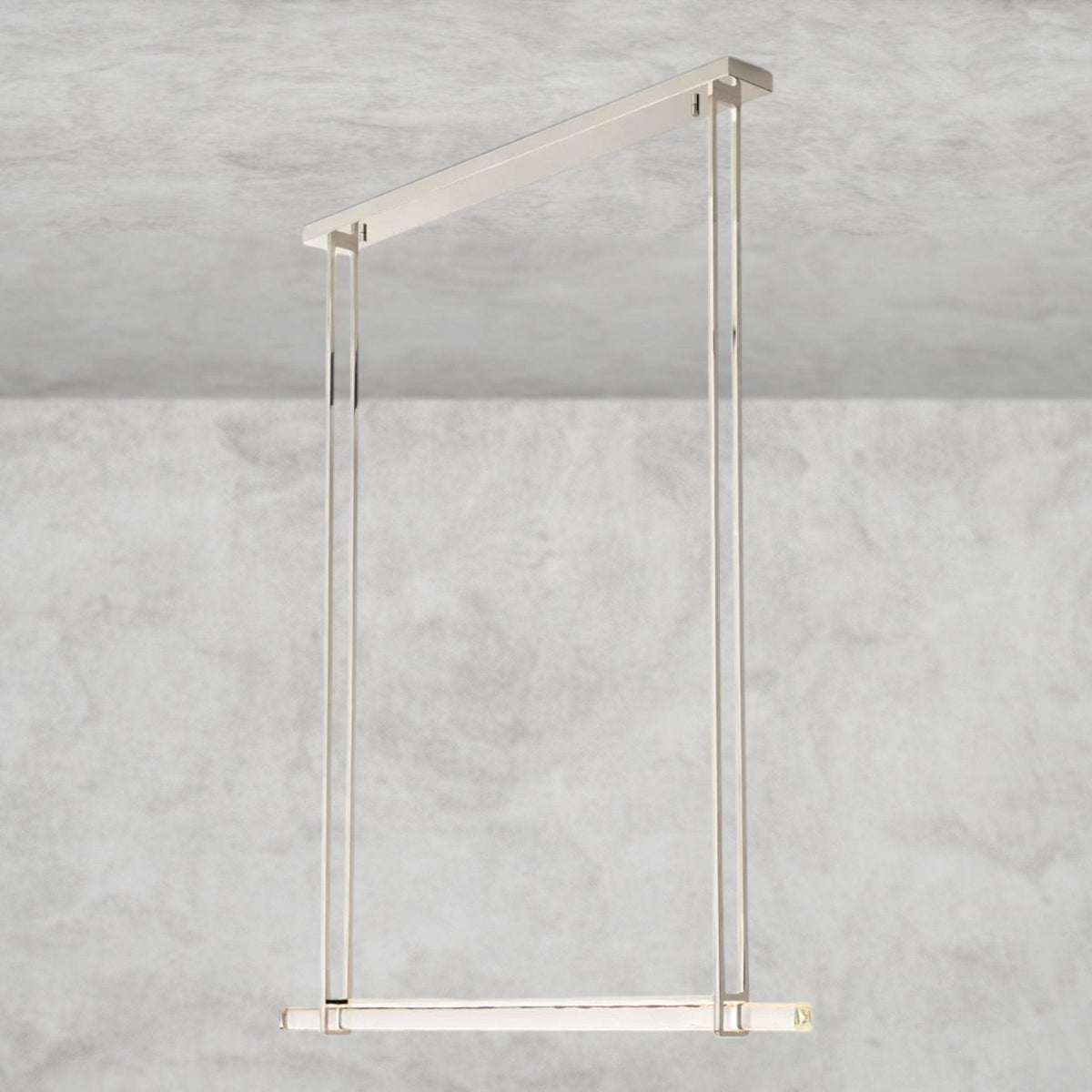 Audaben Crystal Linear Single Bar Chandelier - lampmodern