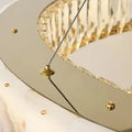 Aurelia Marble & Crystal Chandelier - lampmodern