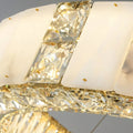 Aurelia Marble & Crystal Chandelier - lampmodern