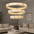 Aurelia Marble & Crystal Chandelier - lampmodern