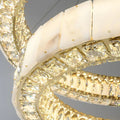 Aurelia Marble & Crystal Chandelier - lampmodern