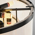 Aurora Marble Tiered Chandelier - lampmodern