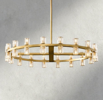 Avecho LED Round Chandelier 36", 48", 60" - lampmodern