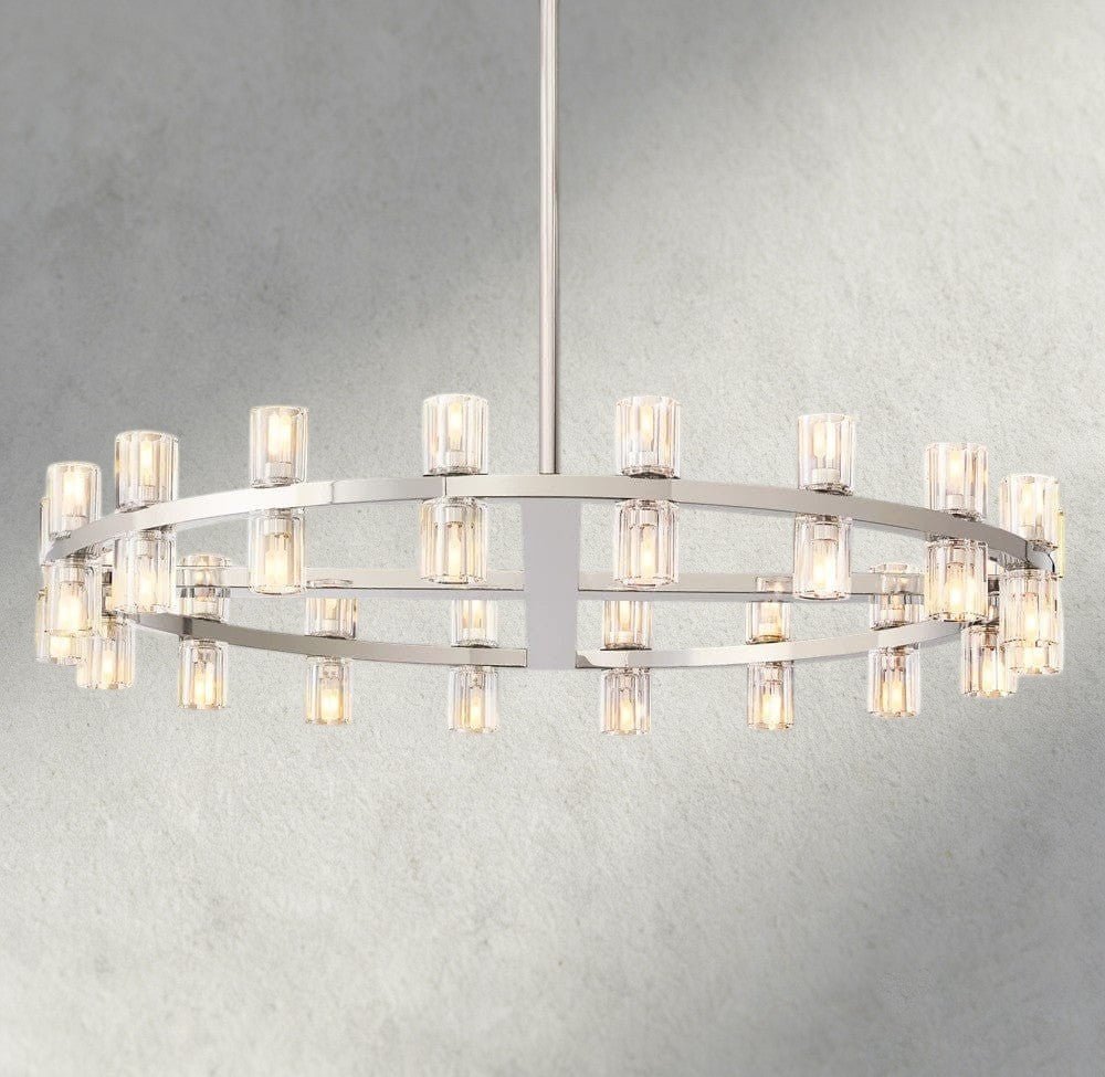 Avecho LED Round Chandelier 36", 48", 60" - lampmodern