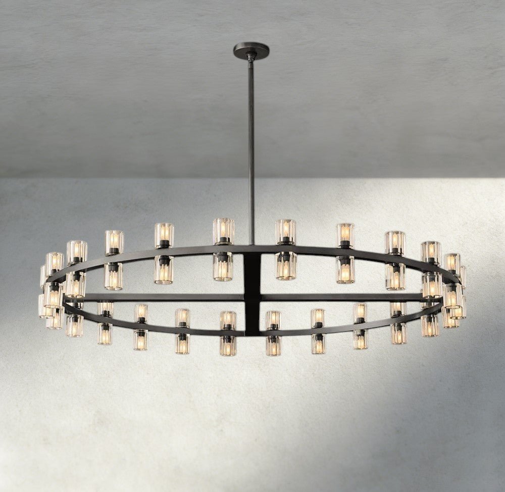 Avecho LED Round Chandelier 36", 48", 60" - lampmodern