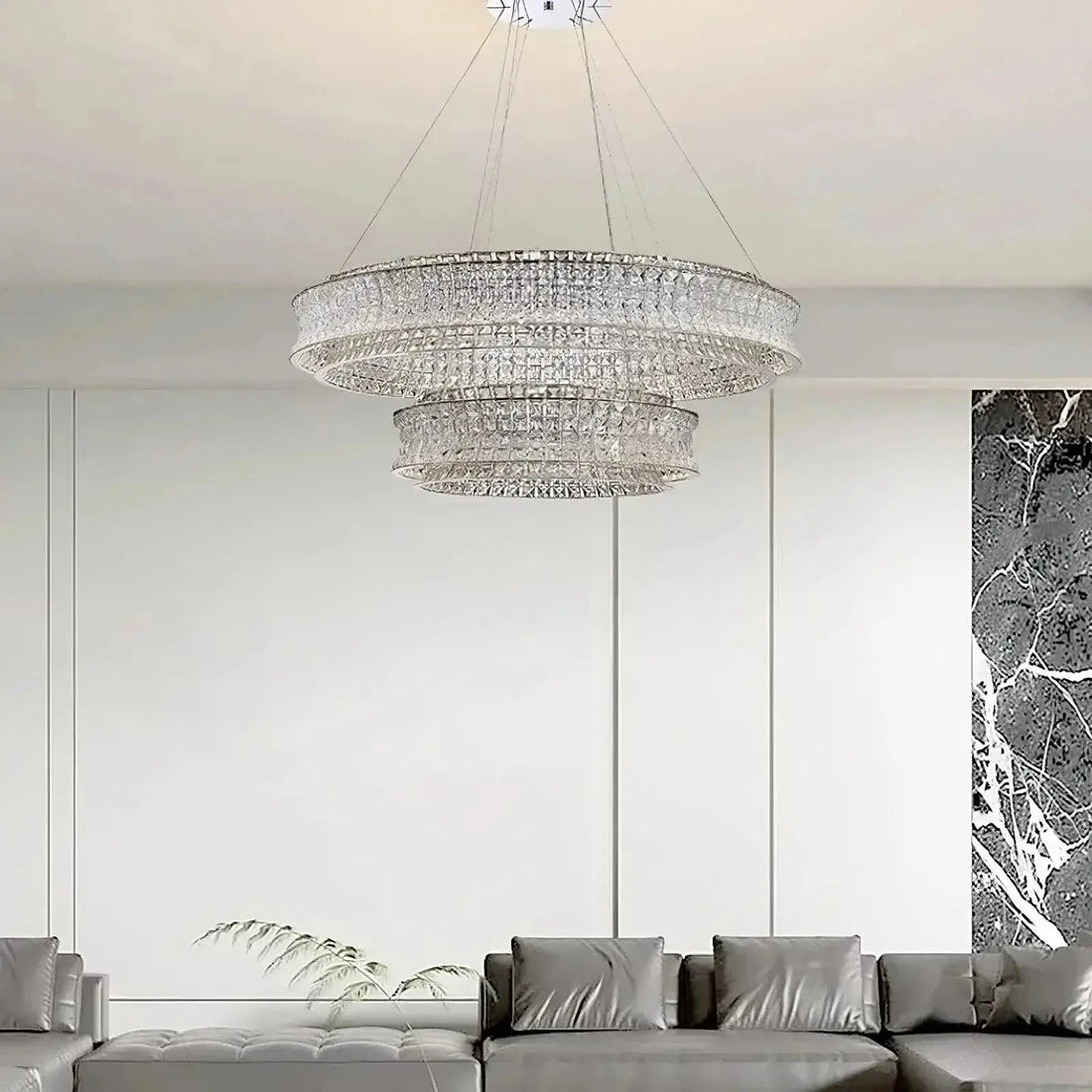 Bacci Crystal Chandelier - lampmodern