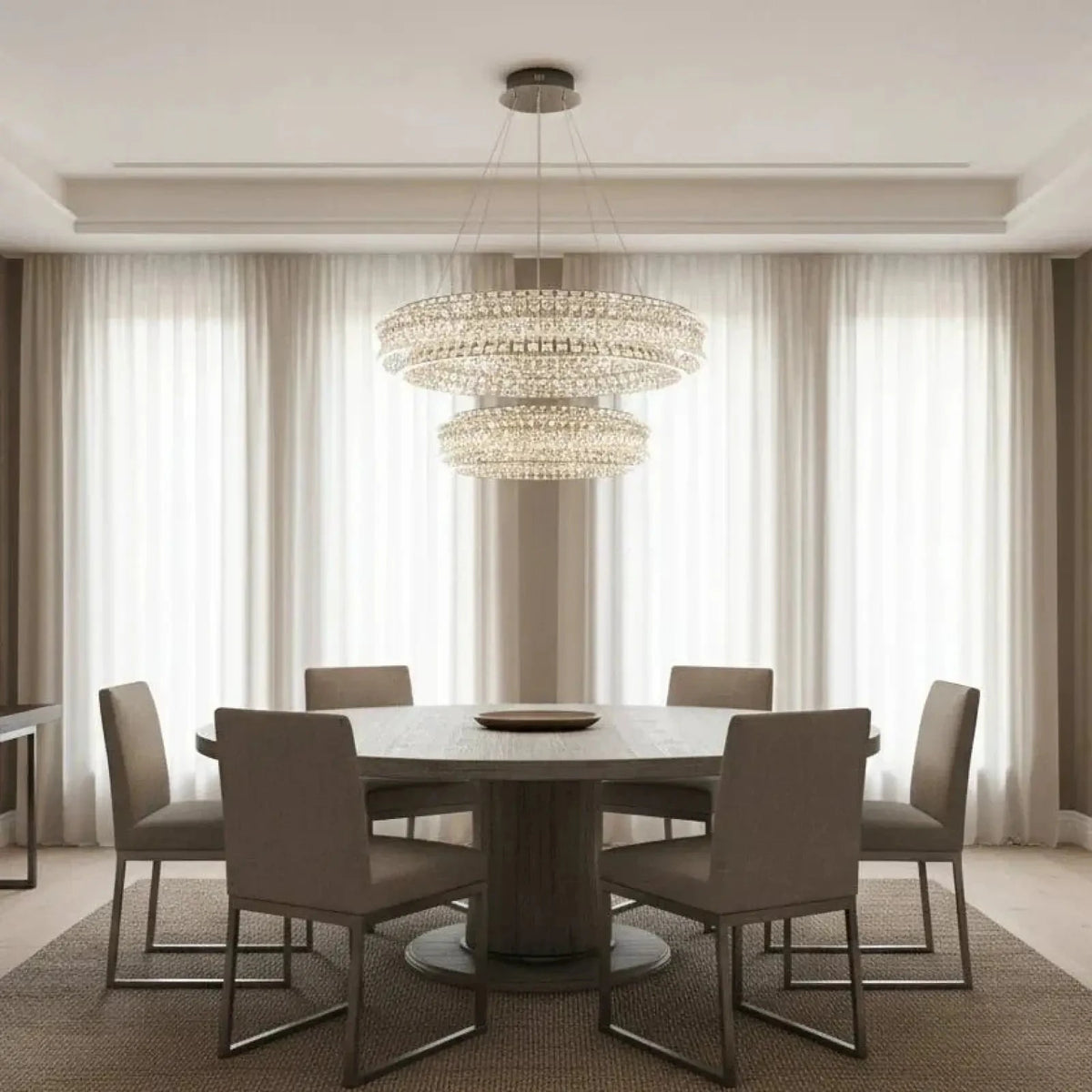 Bacci Crystal Chandelier - lampmodern