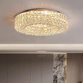 Bacci Crystal Flush Mount - lampmodern