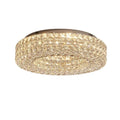 Bacci Crystal Flush Mount - lampmodern