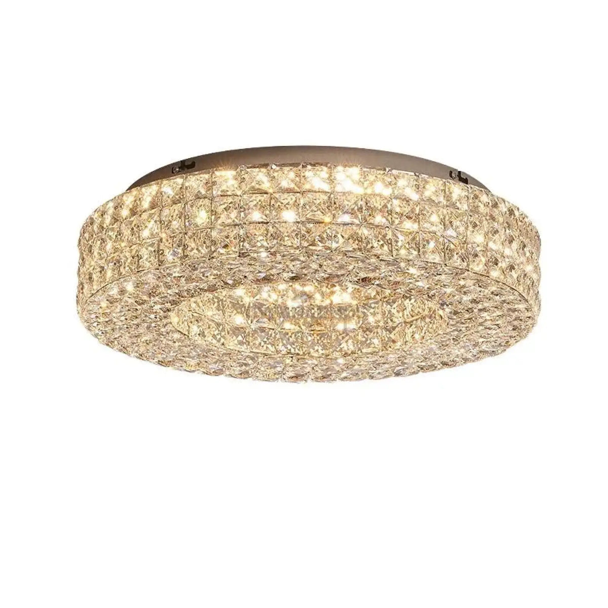 Bacci Crystal Flush Mount - lampmodern