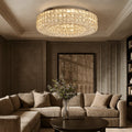 Bacci Crystal Flush Mount - lampmodern