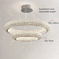 Bacci Crystal Modern Chandelier - lampmodern