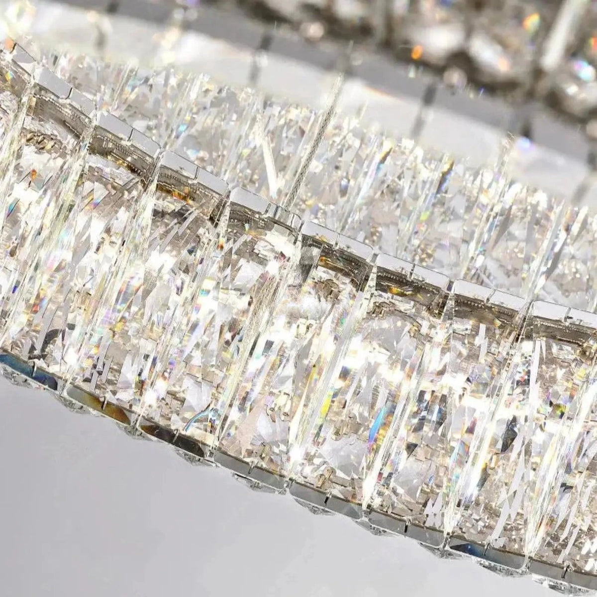 Bacci Crystal Modern Chandelier - lampmodern