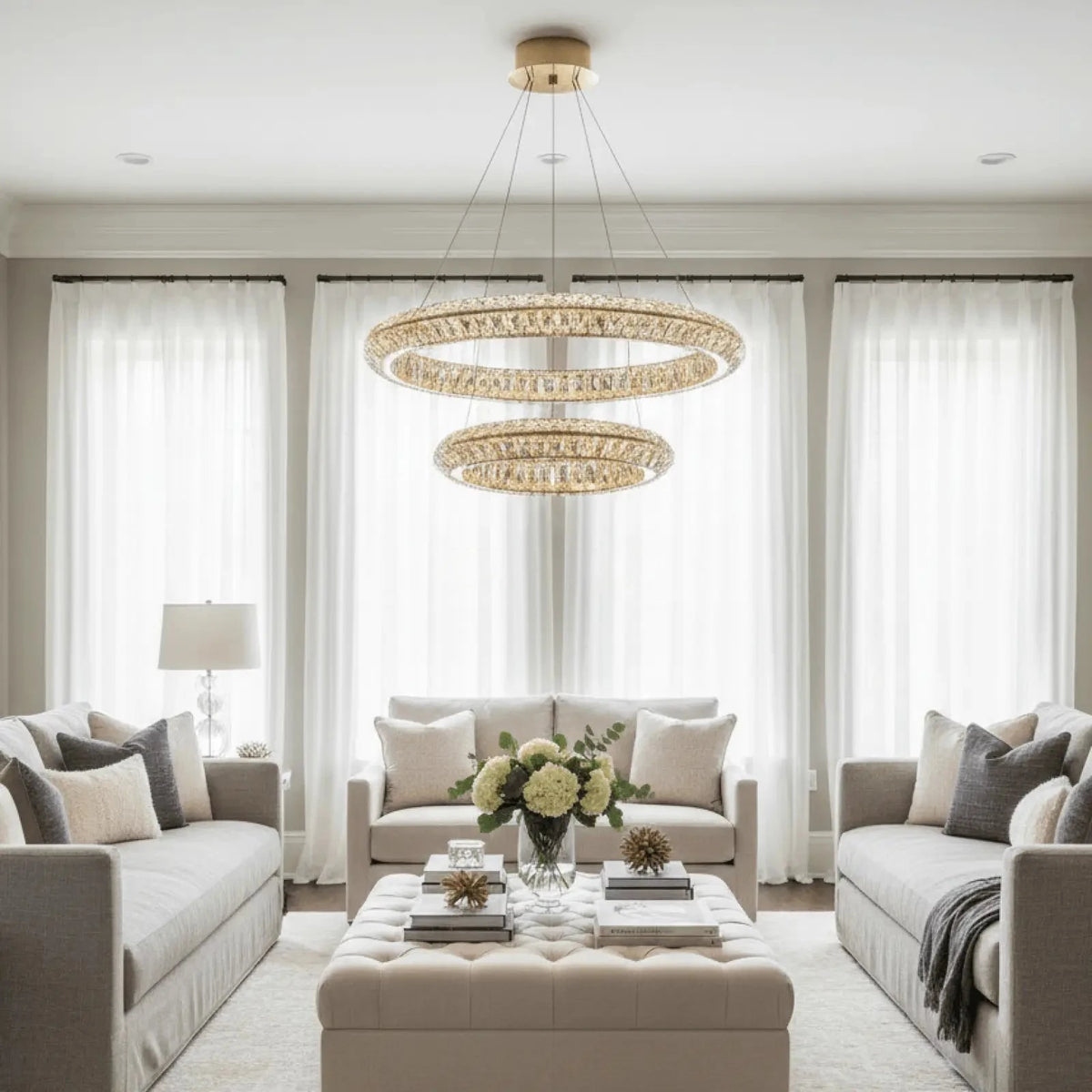 Bacci Modern Chandelier - lampmodern