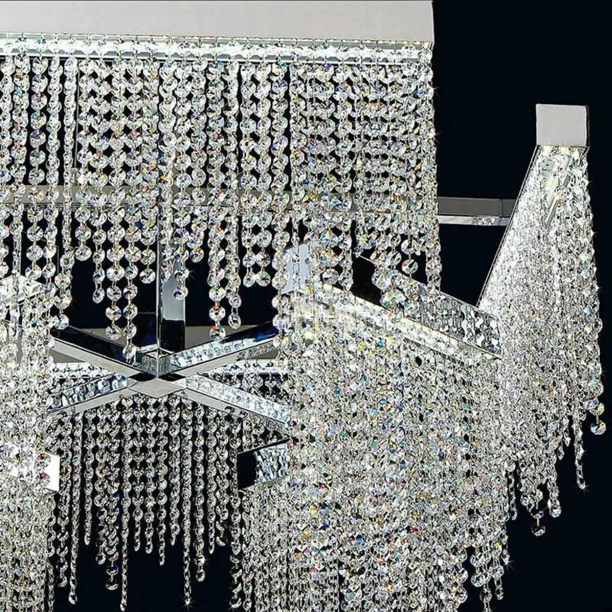 Barton Crystal Dining Room Chandelier - lampmodern