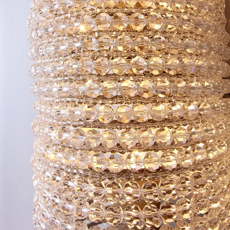 Bergamo Crystal Wall Sconce - lampmodern