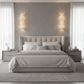 Bergamo Crystal Wall Sconce - lampmodern