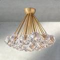 Beula De Clear/ Smoke Cristal Flushmount 24